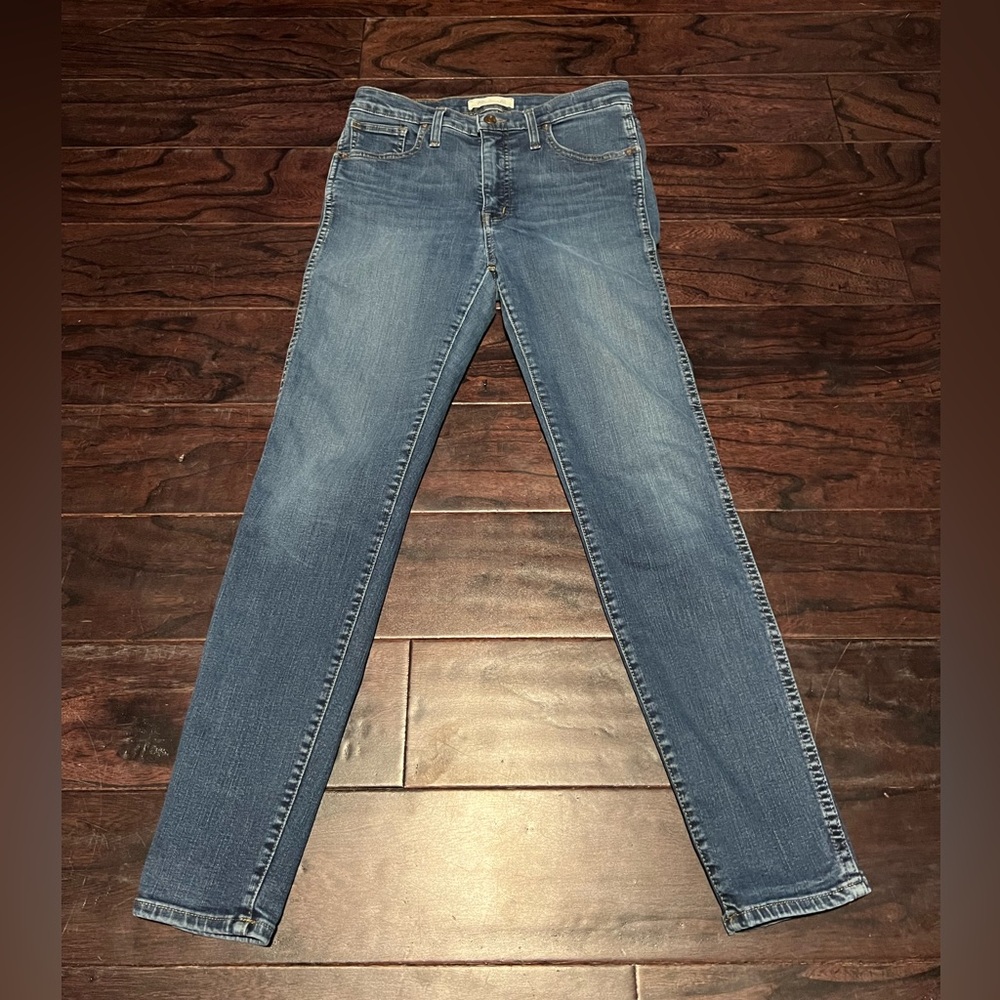 Madewell 10” High-Rise Skinny Jeans Size 28 Medium Wash